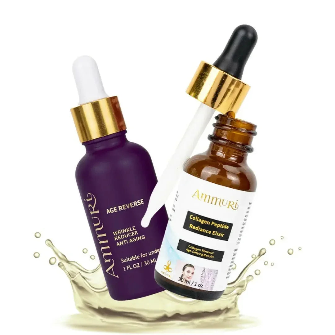 Collagen Peptide Skincare Elixir Set for Firming & Youthful Skin | Ammuri