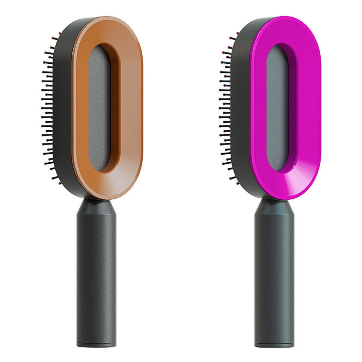  Self Cleaning Hair Brush For Women   v