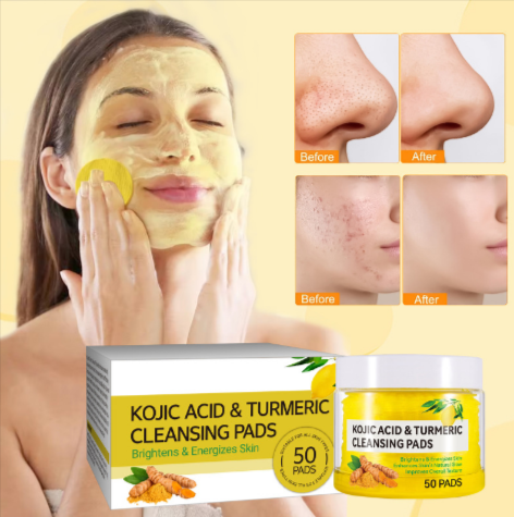 Virelle Turmeric Kojic Acid Cotton Cloth for Gentle Skin Care
