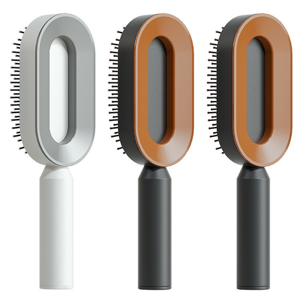  Self Cleaning Hair Brush For Women   v