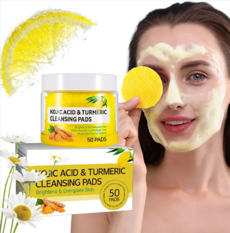 Virelle Turmeric Kojic Acid Cotton Cloth for Gentle Skin Care