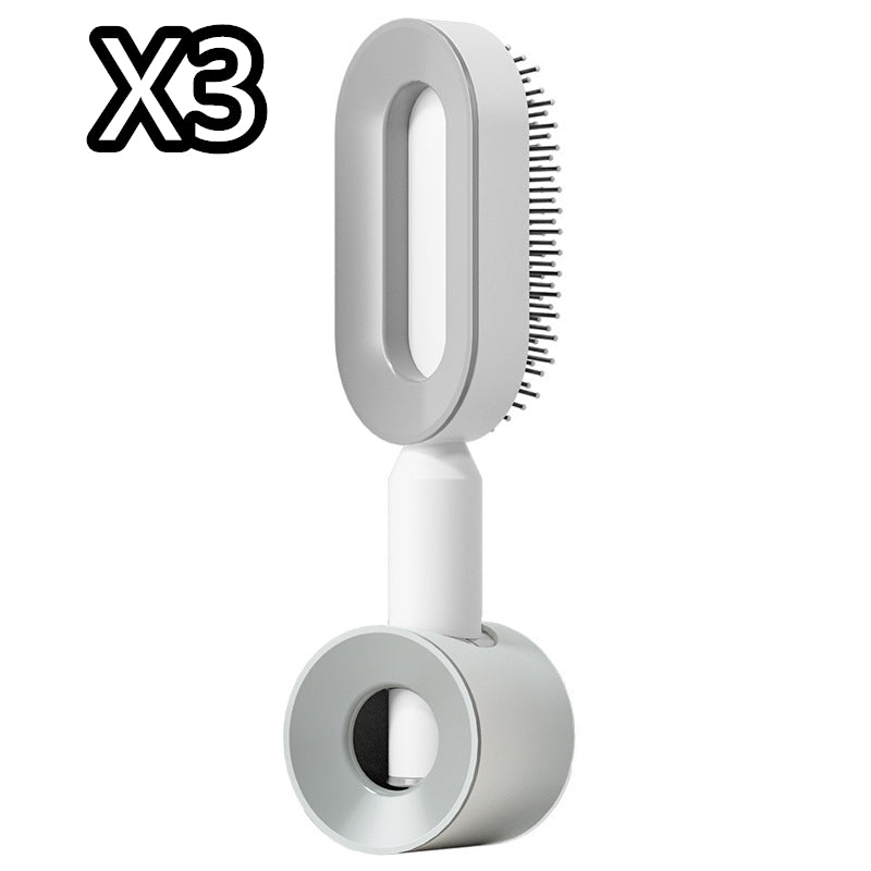  Self Cleaning Hair Brush For Women   v