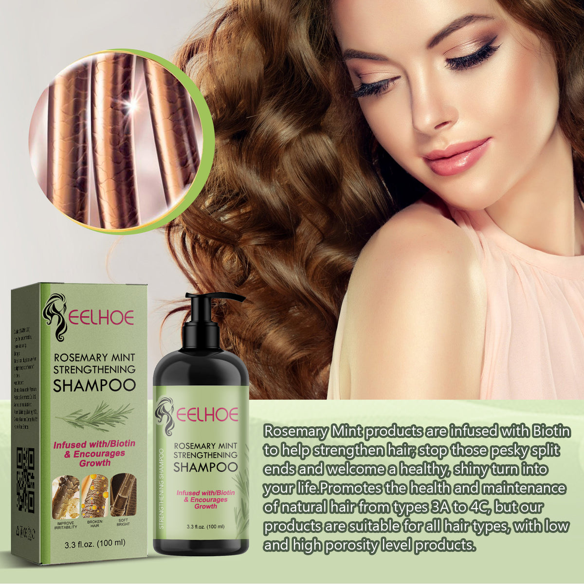 EELHOE Hair Enrichment Moisturizes 