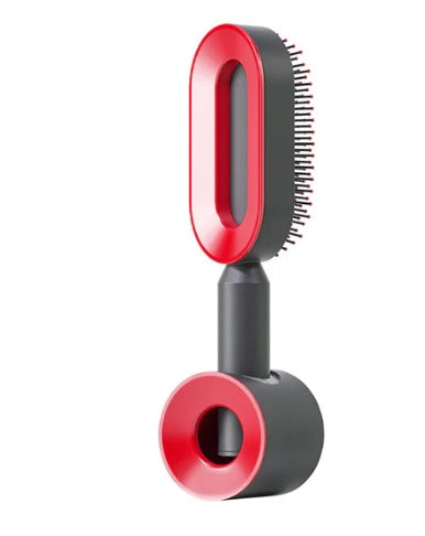  Self Cleaning Hair Brush For Women   v
