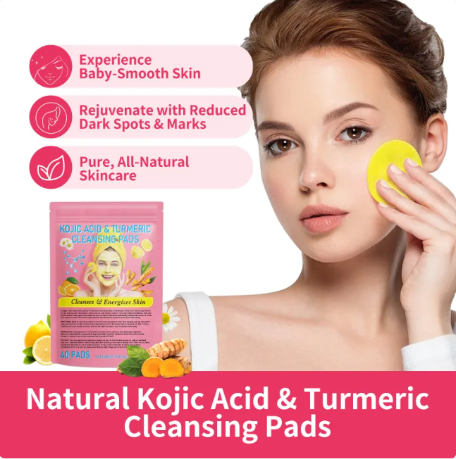 Virelle Turmeric & Kojic Acid Compressed Cleansing Pads