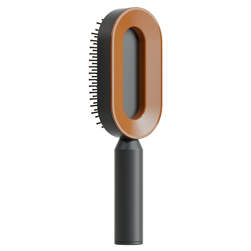 Self Cleaning Hair Brush For Women   v