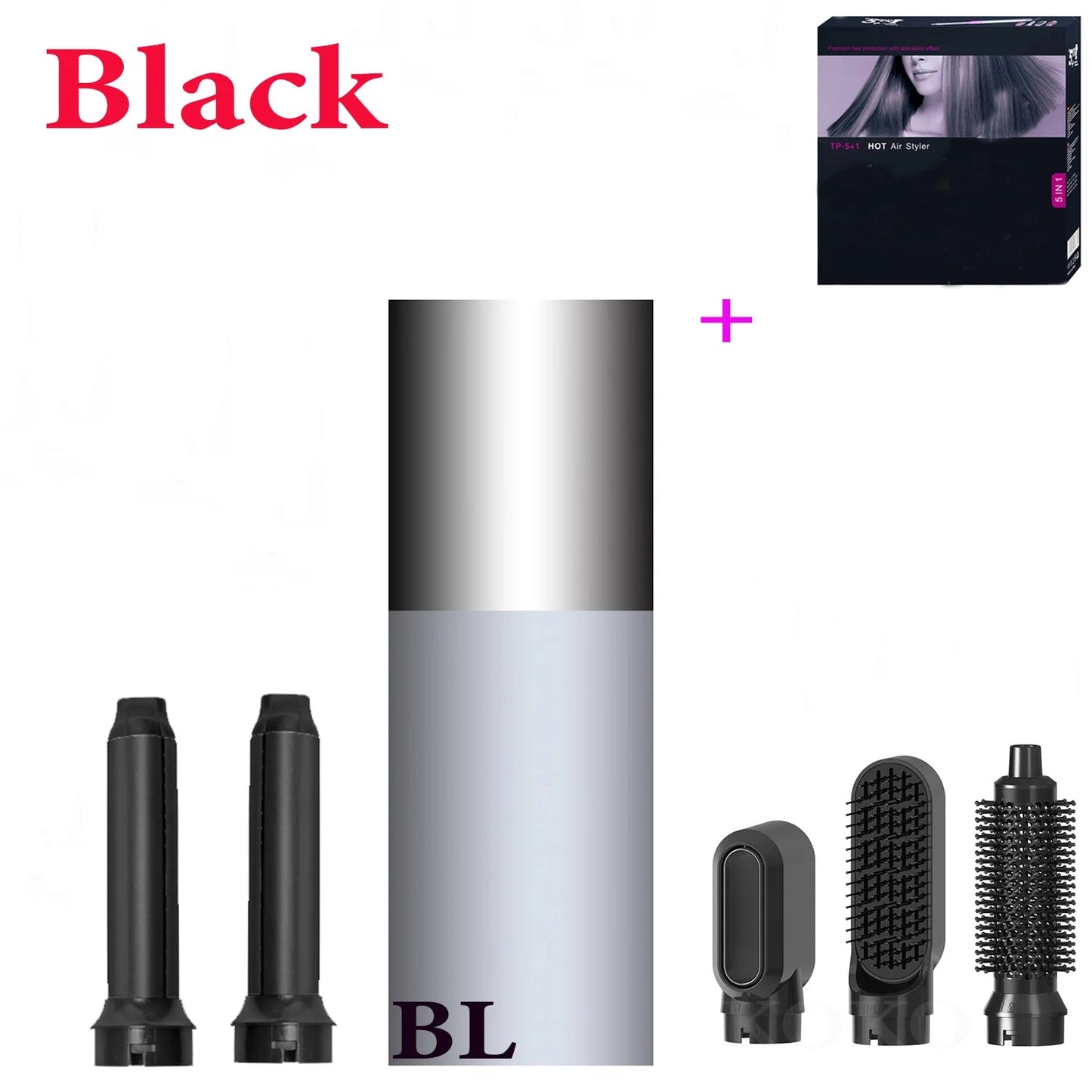 Virelle 5-in-1 Pro Styling Blow Dryer Brush
