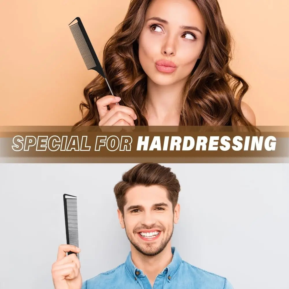 WANMEI Salon Barber Cloak Set Barber Stylist Cloak with Adjustable Buckle Neck Dust Removal Brush and Comb Barber Shop Tool