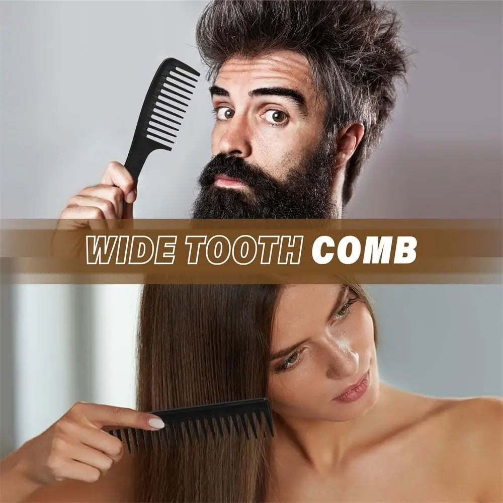 WANMEI Salon Barber Cloak Set Barber Stylist Cloak with Adjustable Buckle Neck Dust Removal Brush and Comb Barber Shop Tool