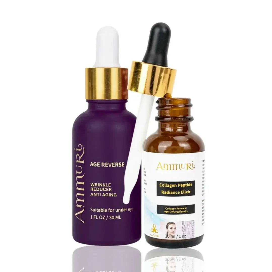 Collagen Peptide Skincare Elixir Set for Firming & Youthful Skin | Ammuri