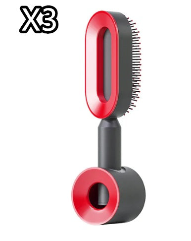  Self Cleaning Hair Brush For Women   v