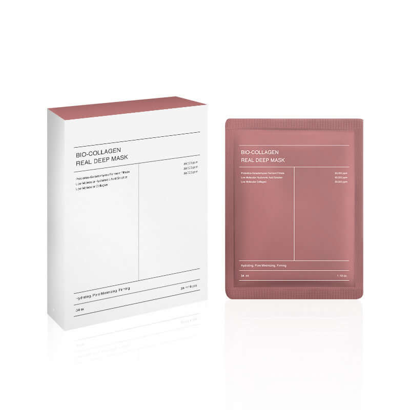 Woman applying Face Mask Shrink Pore Moisturizing for hydration and skin improvement.