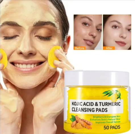 Virelle Turmeric Kojic Acid Cotton Cloth for Gentle Skin Care