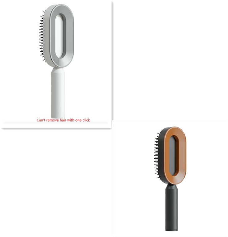  Self Cleaning Hair Brush For Women   v