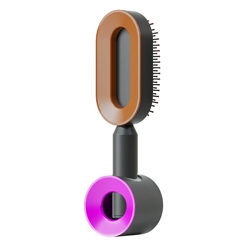  Self Cleaning Hair Brush For Women   v
